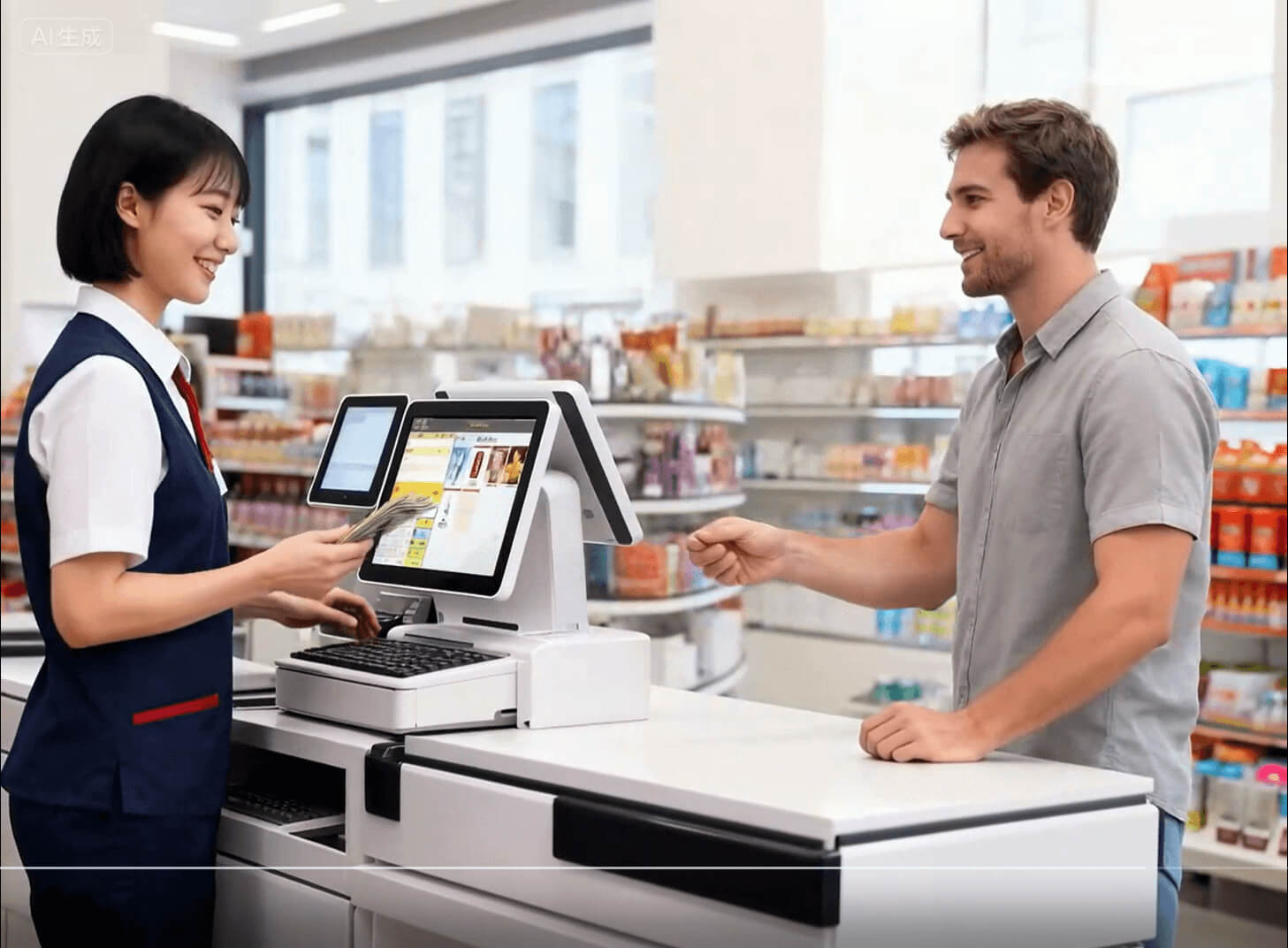 英文連鎖門(mén)店P(guān)OS收銀系統(tǒng)哪個(gè)好？尚博思智慧收銀方案，助力業(yè)績(jī)倍增